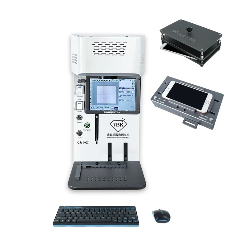 Волоконный лазер Mini TBK 958B устройство для маркировки с автофокусом 6 Вт клеевая