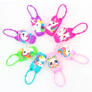 

Hand Cover Sanitizer Mini Gifts Holder Spray Gel Kids Silicone Cartoon