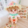 Hamburg Fries Clothes Bread Pants 20 Cm Plush Toy Clothing Star CottonDoll's Replaceable Clothes Toy Baby Wear