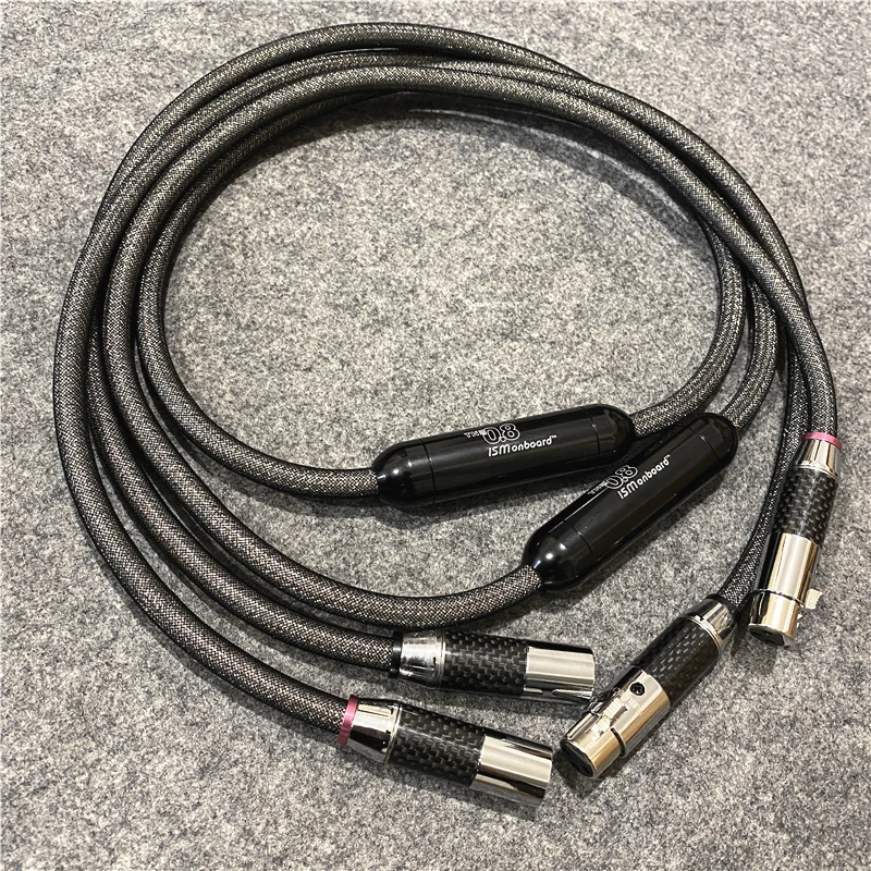 

hifi ISM The 0.8 XLR Balance Cable with Carbon Fiber Plug HiFi Audio Line