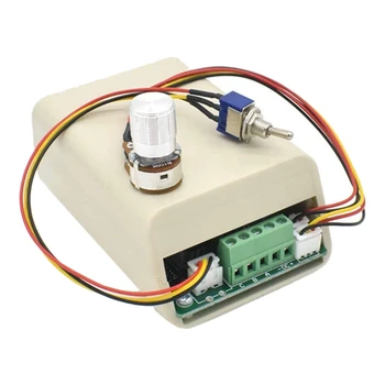 

DC 5-36V 15A Motor Speed Controller Regulation Reversible Forward/Reverse Three-Phase with Plastic Cover