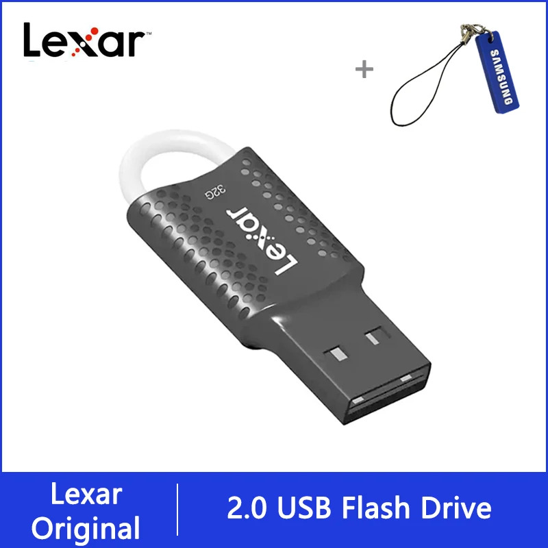 Lexar USB Flash Drive 32GB 64GB 128GB V40 Pen Drive USB 2.0 flash card