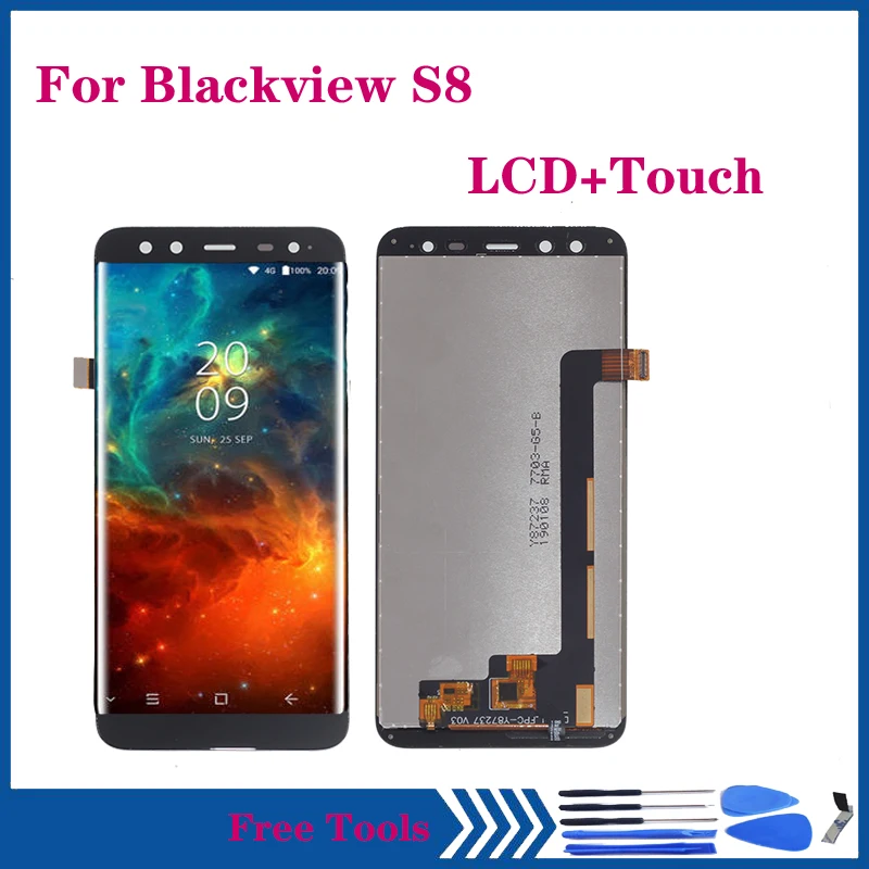 Оригинальный дисплей для Blackview S8 ЖК-дисплей кодирующий преобразователь