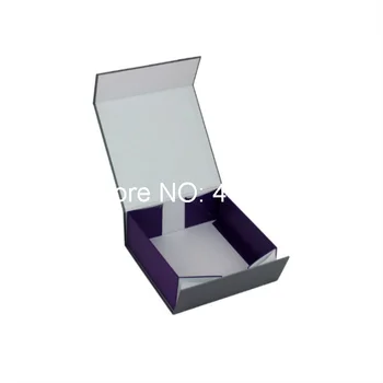 

Creative Cardboard Magnet Boxes Velvet Insert Handle Necklace Pendant Bracelet Jewelry Gift Packaging Foldable Paper Box.BX-2049
