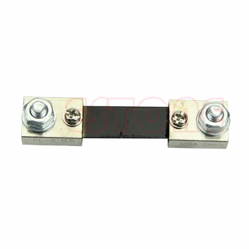DC 100V 100A двойной светодиодный цифровой вольтметр Ампер Вольтметр шунт тестер Инструменты