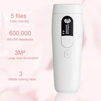 

24W 500000 Times Hair Removal Device IPL Laser Hair Removal Professional Laser Epilator Laser Hair Removal Machine drop shipping