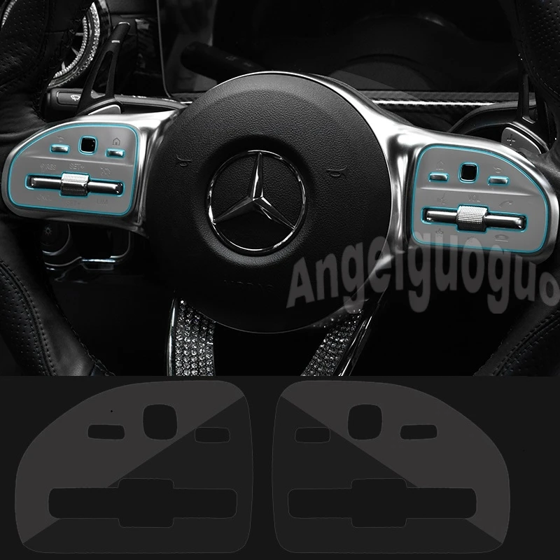 Car Center Console  Mouse Membrane TPU Sticker Protector Film For Mercedes Benz A Class W177 V177 A180 A200 A220 A250 2019+