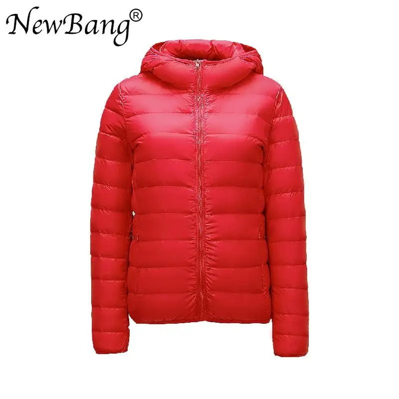 

NewBang Brand 6XL 7XL 8XL Large Size Womens Down Jacket Ultra Light Down Jacket Women Winter Windproof Feather Coats