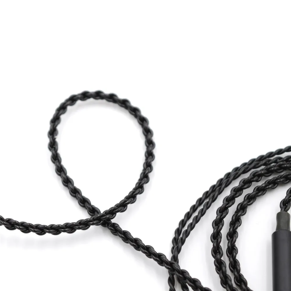 BQEYZ 0,78 мм кабель для наушников DIY Upgrade In разъем для наушников 3,5 мм Glod Plug съемный ремешок для гибридного монитор iem