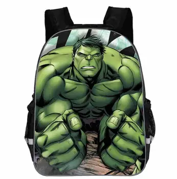 

Brand 16 Inch Kids Avengers Infinity War Backpack 3D Printing Cartoon Children School Bags Boys Teenage Mochila