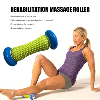 

Relief Foot Massage Roller Massager Wheel Deep Tissue Plantar Fasciitis Yoga Back Leg Arm Time-saving Relaxation