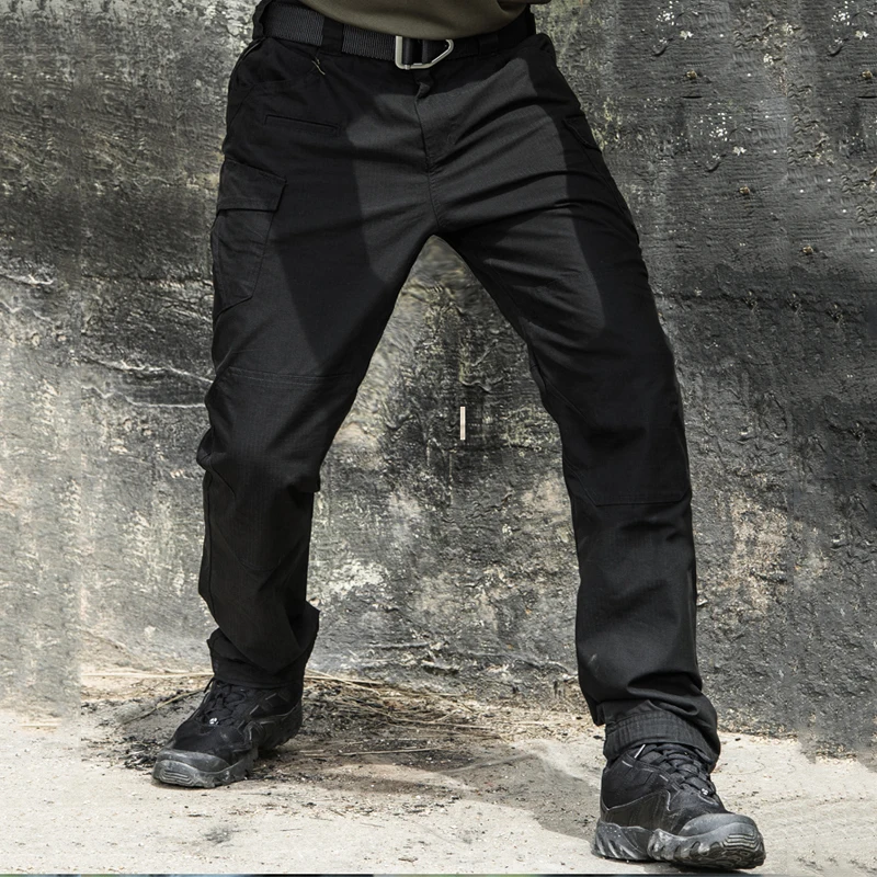 Men Waterproof Hiking Pants Outdoor Climbing Fishing Trekking Training Sports Trousers Male Army Tactical Breathable Cargo Pants