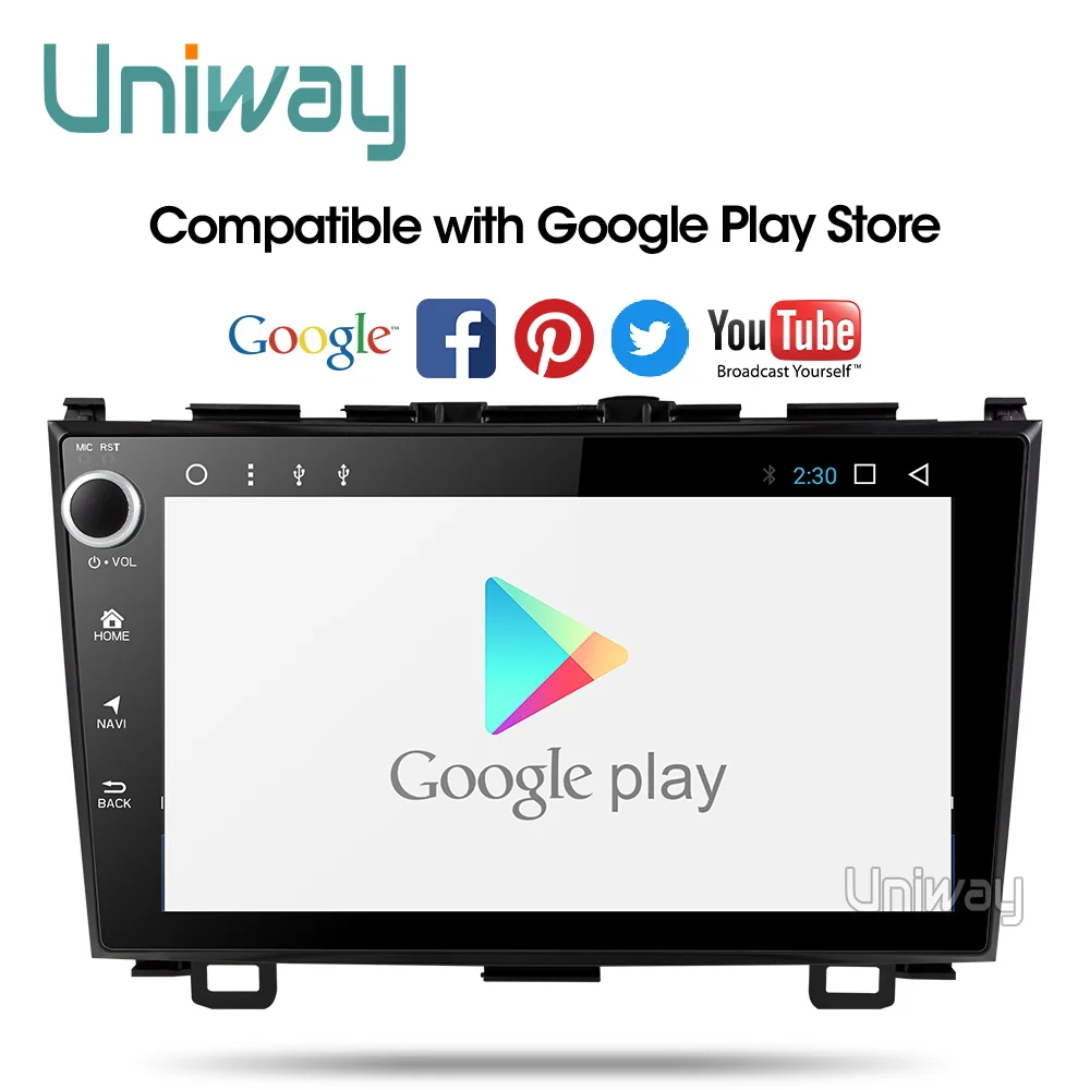 Top Uniway ACRV9081 2G+32G android 8.1 car dvd for Honda CRV car radio video player gps navigation 1 Top Uniway ACRV9081 2G+32G android 8.1 car dvd for Honda CRV car radio video player gps navigation 1