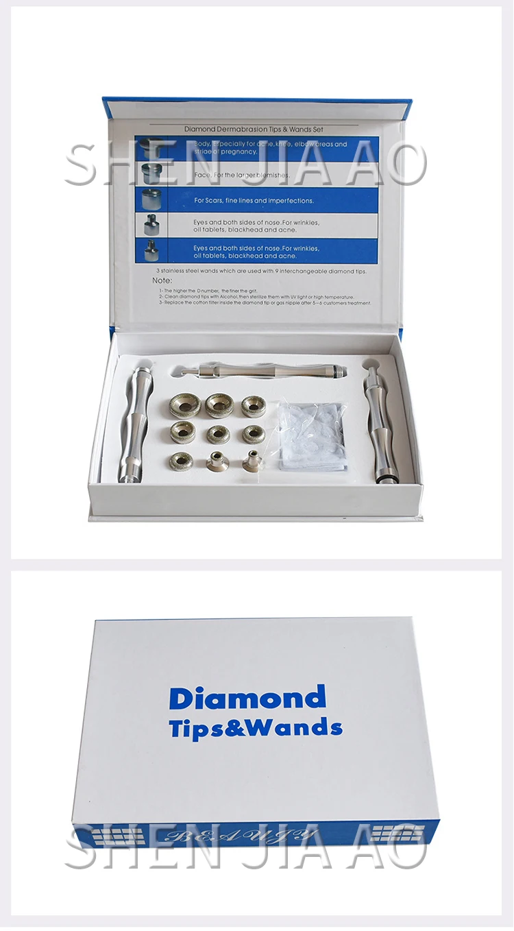 LW-122 Desktop Three-in-one Diamond Micro-carving Beauty Machine Microdermabrasi