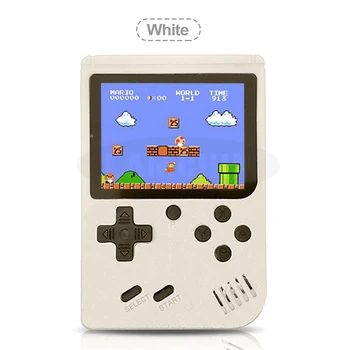 

Portable Mini Handheld video Game Console Retro 8-Bit 3.0 Inch Color LCD Kids Color Game Player Built-in 400 Games