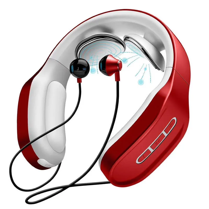 Многофункциональная Bluetooth-гарнитура для массажа шейного отдела наушников |