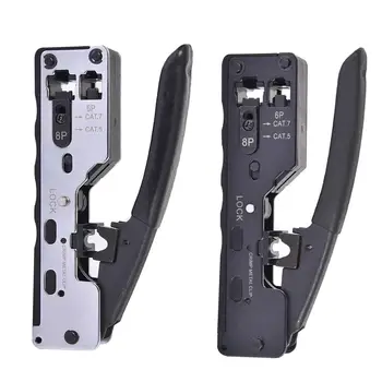 

Network Crimping Pliers Multifunctional Heavy Steel Crimping Tools With Sturdy Head Assembly Cable Tester Repair Tools