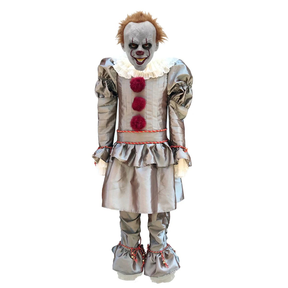 Детский Джокер Pennywise маска для косплея Stephen King It глава 2 ужас клоун поставка