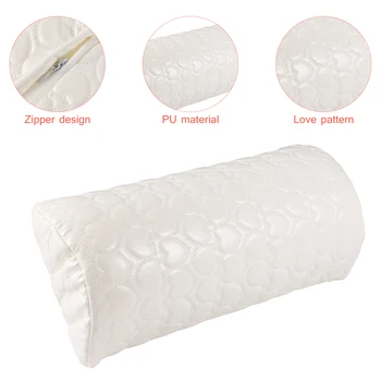 

Lurrose Portable Hand Rest Pillow Comfortable Manicure Nail Art Salon Wrist Cushion (White)