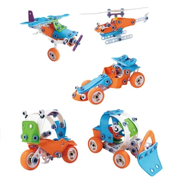 

Discovery Toys Children DIY Construction Building Blocks Multifunctional Assembly Kids Early Educational Toy Gift For Children