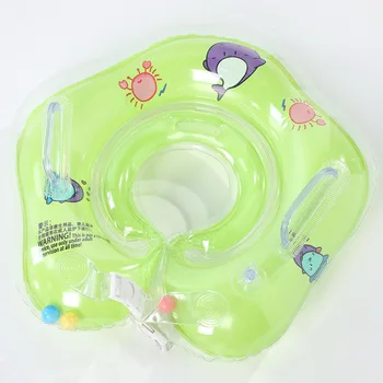 

Baby Swimming Neck Ring Tube Safety Infant Bathing Float Circle Summer Inflatable Water Floating Drink Cup Holder Accessories