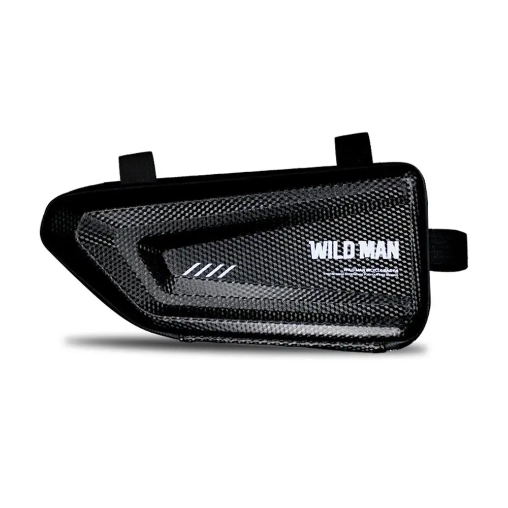 

Mountain Bike Bag Rainproof Road Bicycle Frame Bag Cycling Accessories Hard Shell Tools Storage Panniers Capacity 1.5L 1L