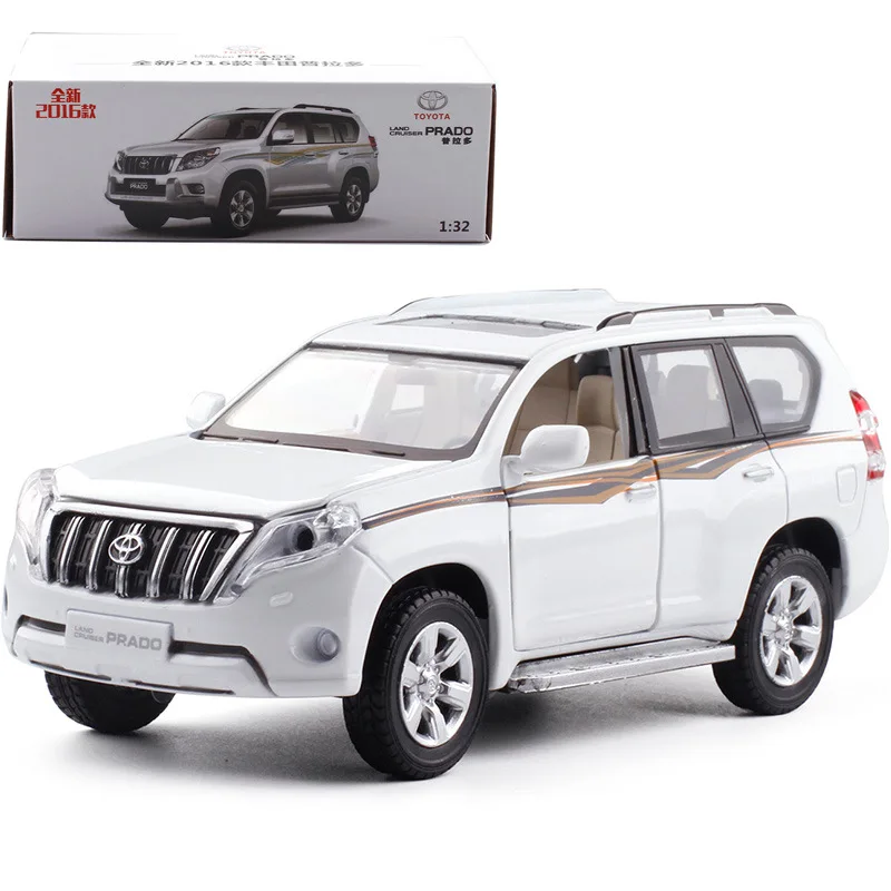 1:32 car Prado alloy sound and light back model children's toy | Игрушки и хобби