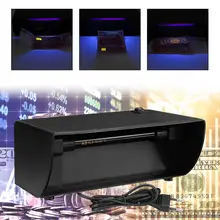 Детектор фальшивых банкнот 218 V 4W UV AD-7,8 EU plug ABS для внутреннего использования 18x12x cm