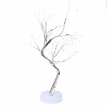 

barre led bar led 60LEDS Night Light Bonsai Light Home Party Wedding Indoor Decoration Night Light Warm Yellow Light led bar