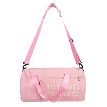 Женская спортивная сумка для фитнеса, мужская спортивная сумка для спортзала, коврик для йоги, сумки, ручная дорожная сумка для хранения с обувью, карманное отделение для сухого и мокрого