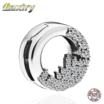 

New Round Shape Beads Fit Luxury Charms Silver 925 Original 2020 Bracelets 925 Sterling Silver Beads Jewelry Making DIY Gift