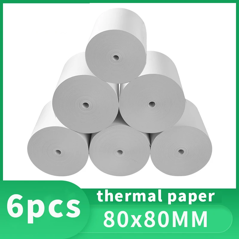 80 x 80mm premium EXTRA PAPER 10 rolls epos pos machine