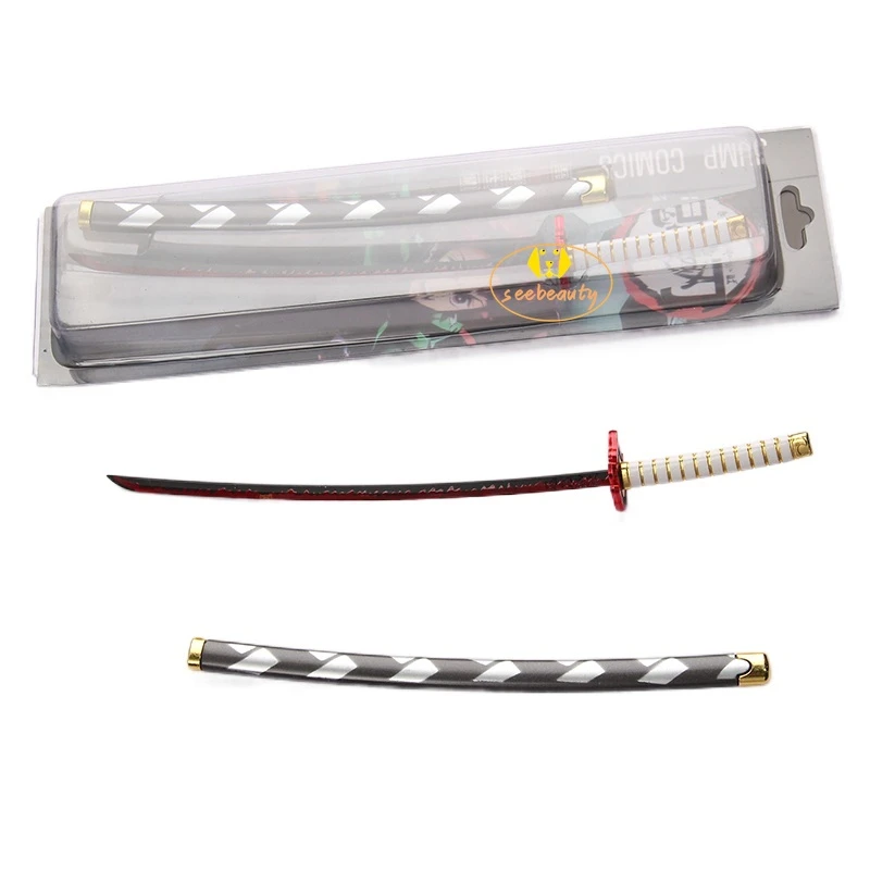 Kyojuro Rengoku Cosplay Props 255mm Nichirin Katana Anime Demon Slayer Sword Model Kimetsu No Yaiba Mugen Train Flame Hashira Costume Props Aliexpress