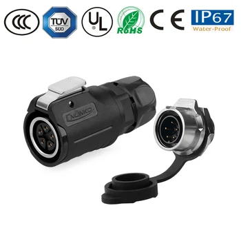 

Waterproof joint M16 5pin signal signal socket female plug Panel connection connector IP67 Power Supply electronics connector