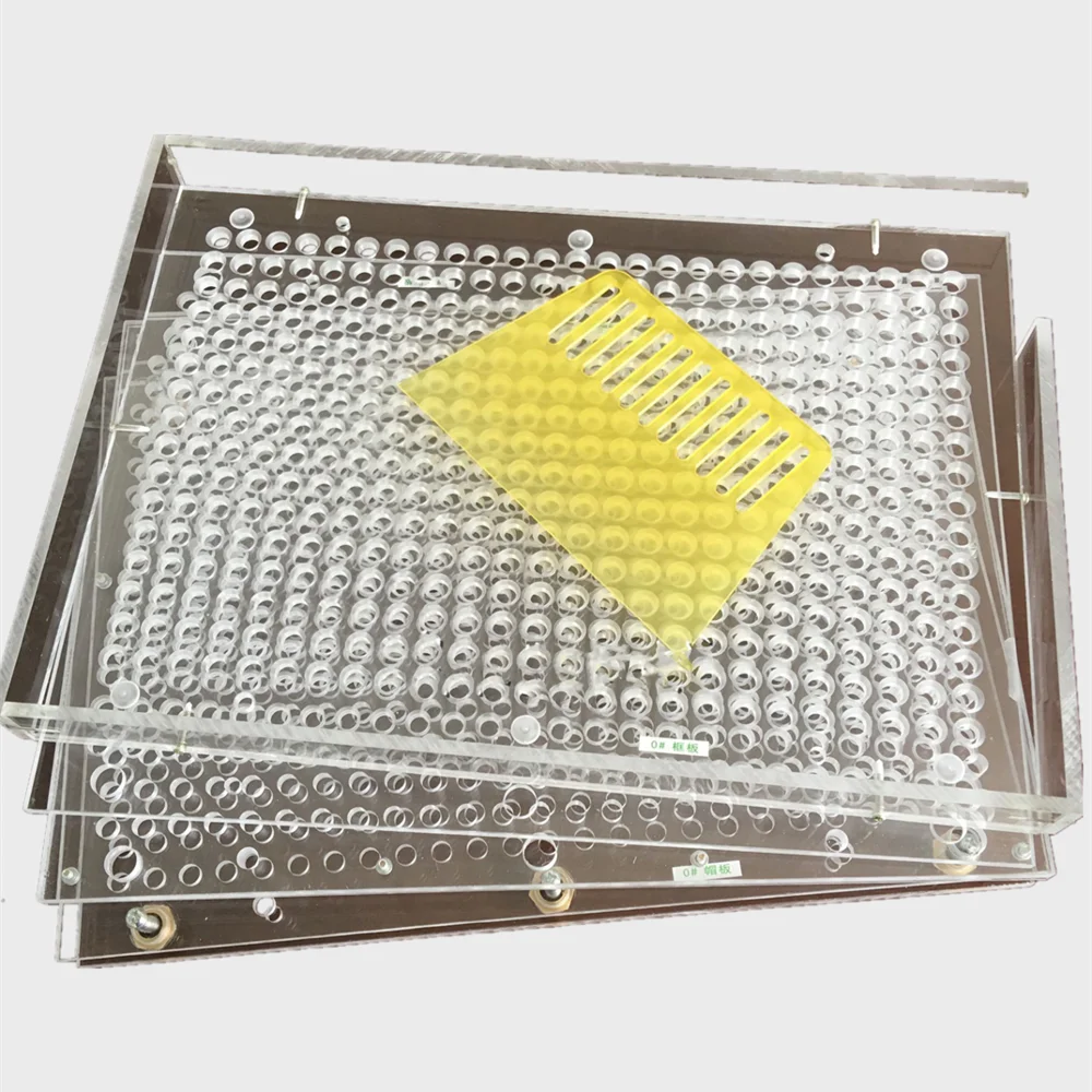 

Capsule Production DIY Herb 400 holes Manual Capsule Filling Machine Capsule Filler + Tamping Tool