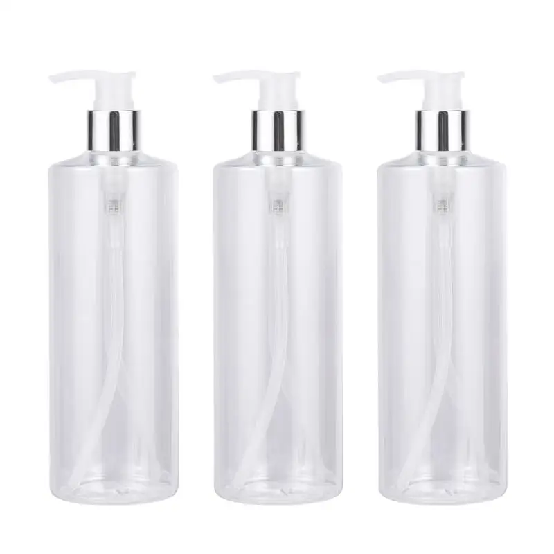 3pcs 500ml Empty Bottle Soap Dispenser Bottles Bathroom Shampoo Storage For Foam Emulsion Hand Washing Head Random Color | Дом и сад