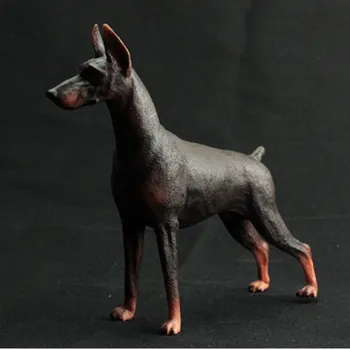 

Sales Animals Pet Guard Dog American Bully Pitbull Bulldog Doberman Rottweiler Figure Kids Gift Desktop Home Decorations R415