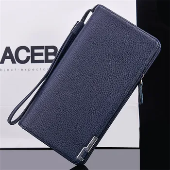

Men Wallets Long Casual Multi-function Clutch Card Package Multi-card Holder monedero hombre portafoglio uomo carteira masculina