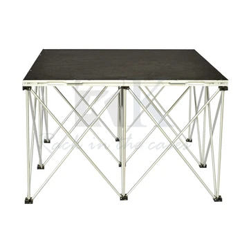 

Carpet 3' x 3' Platform 24'' Height RK Smart Stage, Portable Stage Kit, Modular Stage Platform, Portable Aluminum Stage