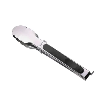 

BBQ Manual Tools Cooking Tongs Grilling Easy Clean Stainless Steel Frying Meat Home Kitchen Barbecue Clip Restaurant Food