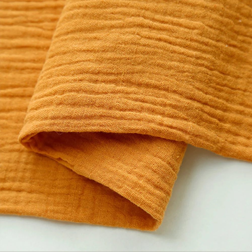 Мягкое платье двойной хлопковый льняной слив домашний текстиль ремесло одежда Бамбук ручной работы модный пошив швейной ткани теплый креп