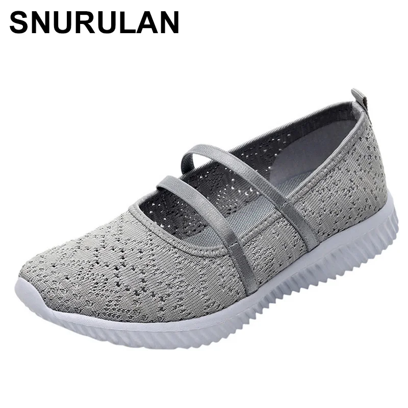 

SNURULAN/женская уличная спортивная обувь из сетчатого материала с мягкой подошвой; Дышащие кроссовки для бега; Эластичная лента; Разные цвета; Модная обувь; E001