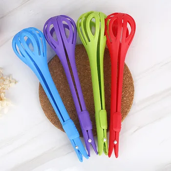

Multifunctional Rotary Silicone Manual Silicone Egg Beater Spaghetti Tongs Food Clips Kitchen Egg Whisk Bake Tool