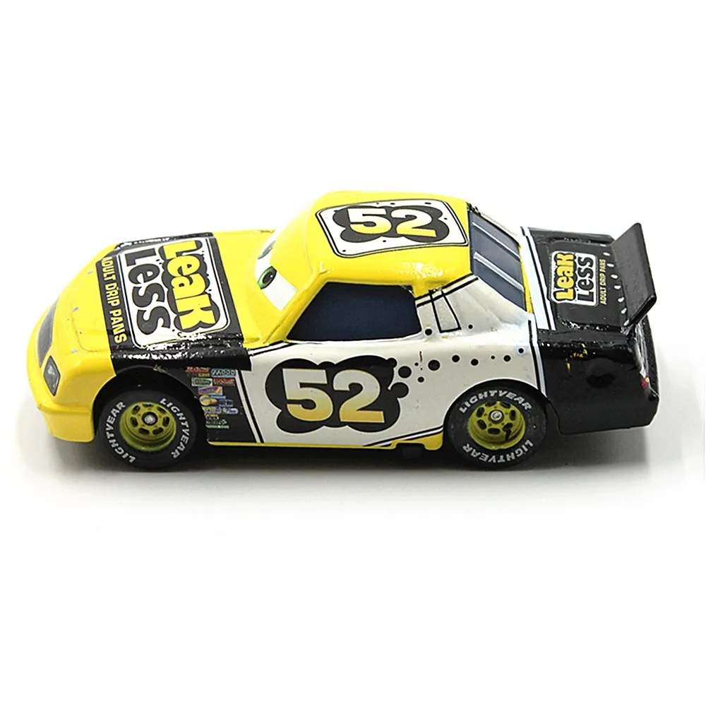 Disney «Тачки» № 52 утечки менее Racer 1:55 весы Diecast металлического сплава модель игрушки автомобиля для детей Подарки