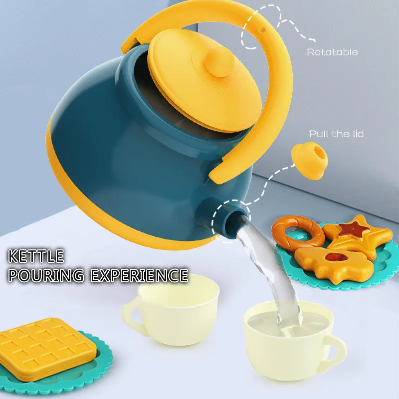 Comida de ano novo crianças casa de jogo brinquedos de cozinha simulação  jogando fogão lateral panela quente cozinhar cena brinquedos educativos -  AliExpress