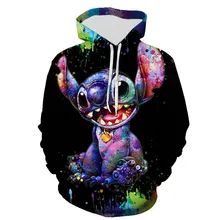 2021 nova casual stitch sweatshirts 3d impresso das mulheres dos homens crianças hoodies de manga longa pulôver streetwear menino menina crianças jacke