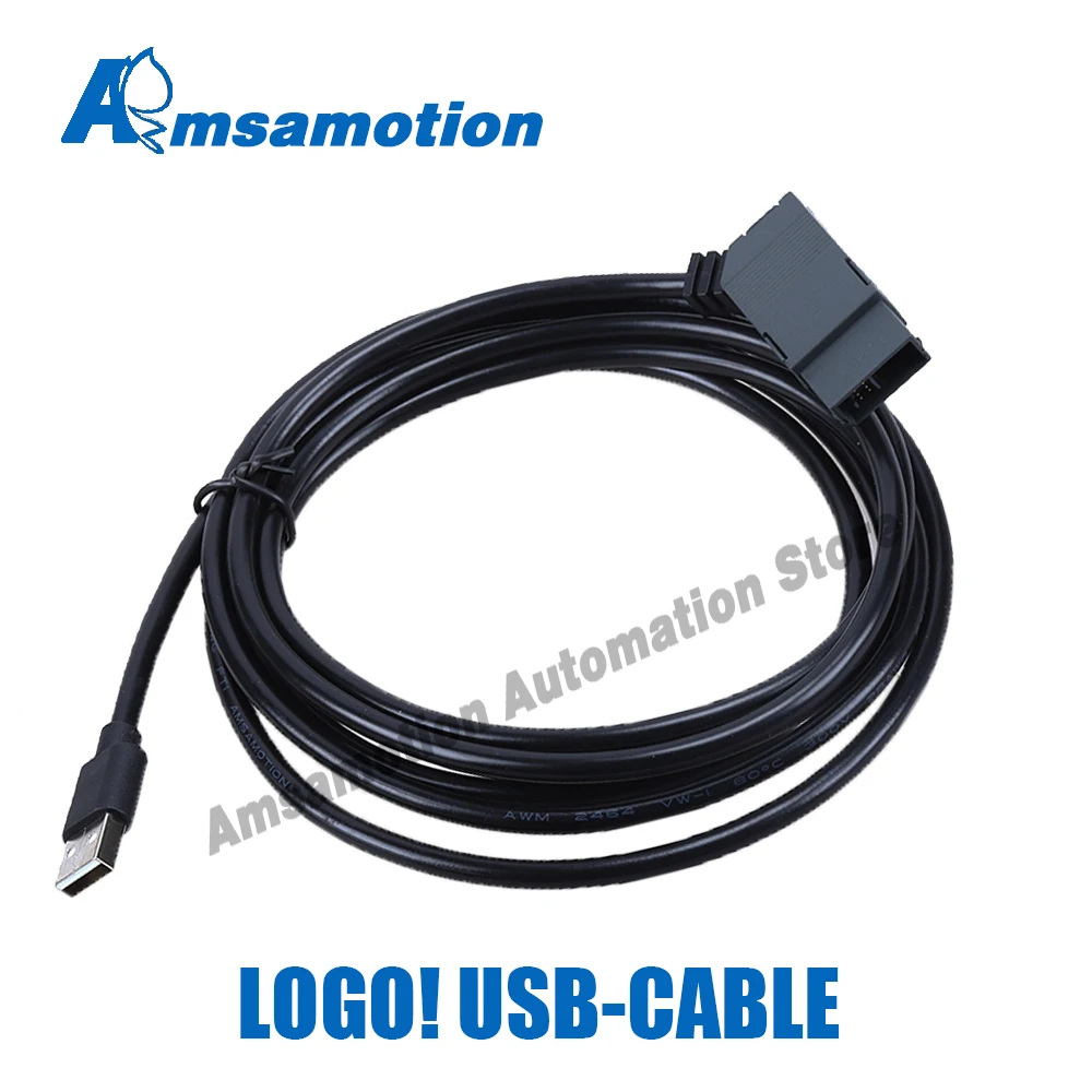 USBLOGO Programming Isolated Cable For Siemens Series PLC LOGO! USBCable RS232 Cable 6ED1057