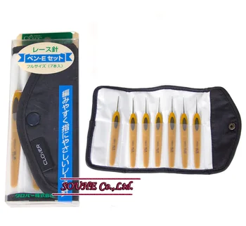 

Japanese Clover Soft Touch "Steel" Crochet Hook Gift Set Knitting Needles Original authentic Imported from Japan