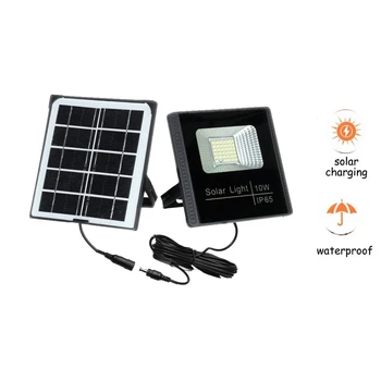 

Solar Light Solar Lamp Outdoor Light Security Wireless Waterproof With smart on at night Light UltraThin seperable panel indoor