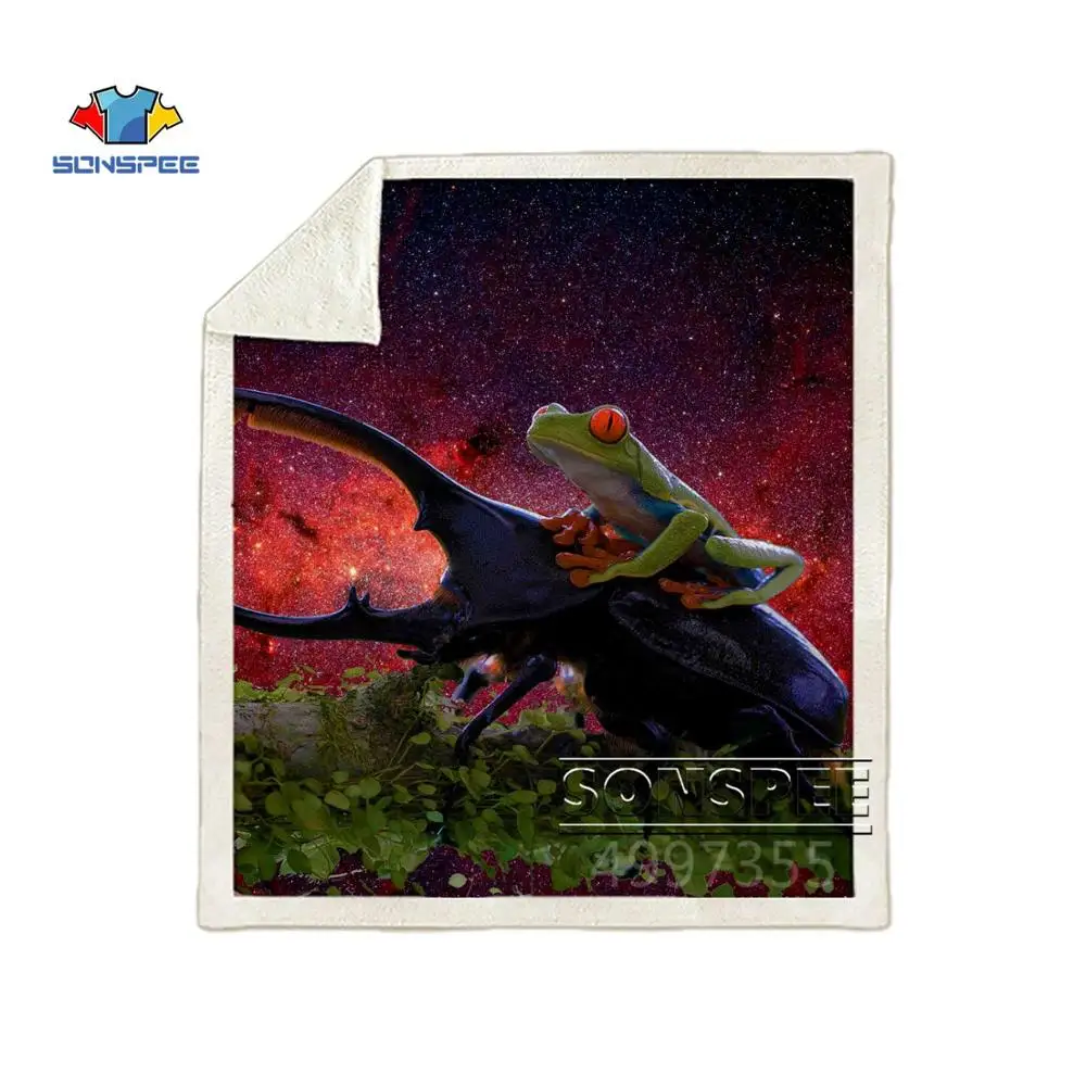 SONSPEE agalichnis callidryas стиль для детей и взрослых 3d принт одеяло Теплый диван одеяло покрывало путешествия постельные принадлежности магазин при фабрике K114 - Цвет: 6